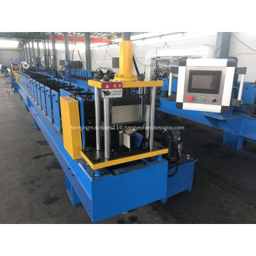 Roof guttering and rain gutter roll forming machine
